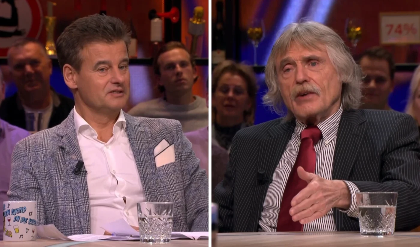 Johan Derksen en Wilfred Genee