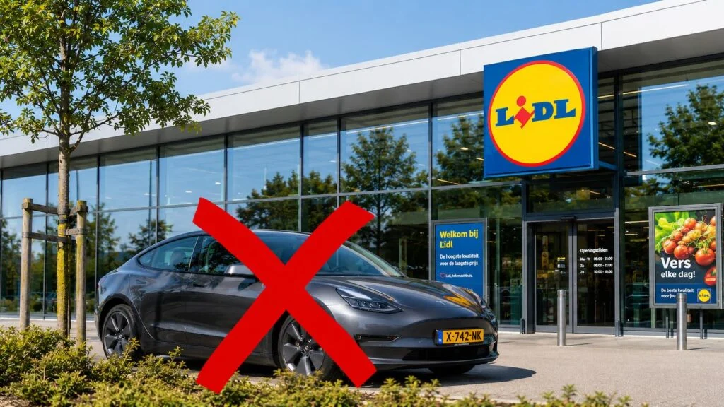 Lidl maakt een einde aan elektrische auto’s