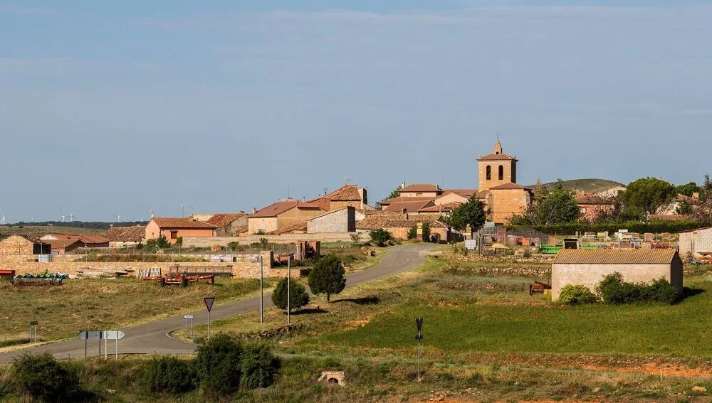 Panorámica de la localidad soriana de Arenillas