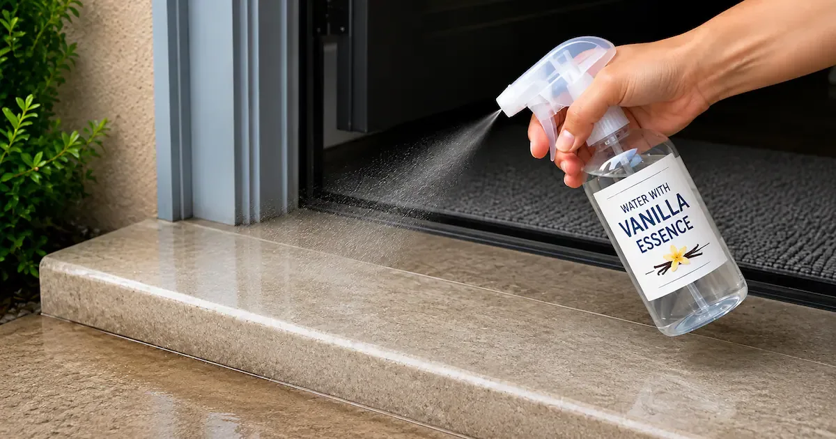 Waarom steeds meer mensen water met vanille-extract bij de voordeur sprayen